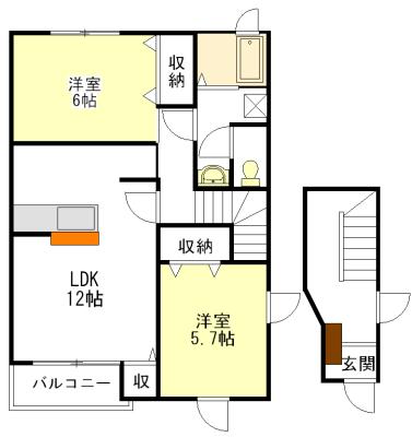  間取り図写真