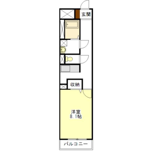 ラフィネ上浜 間取り図画像