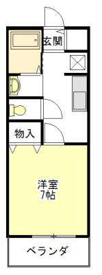 ベル　スクエア 間取り図画像