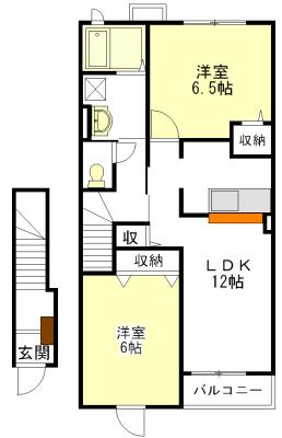 サンライフ イン 間取り図画像