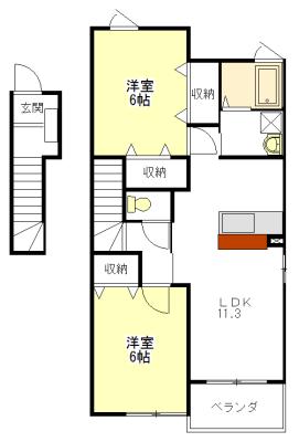  間取り図写真