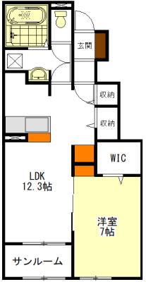  間取り図写真