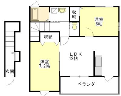 ロトルア 間取り図画像