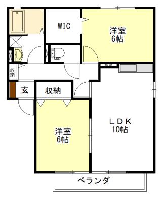 Maison Symphony A棟 間取り図画像