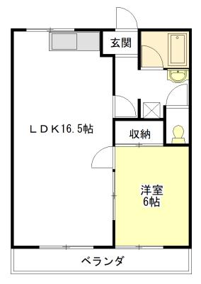 テピカルイブ（302） 間取り図画像