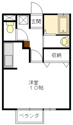 サウスレグルス 間取り図画像