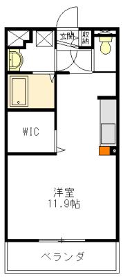 ソレイユコートＳ 間取り図画像