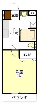 La Fenice(ラ フェニーチェ) 間取り図画像