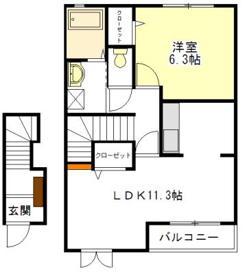 サニーパティオ 間取り図画像