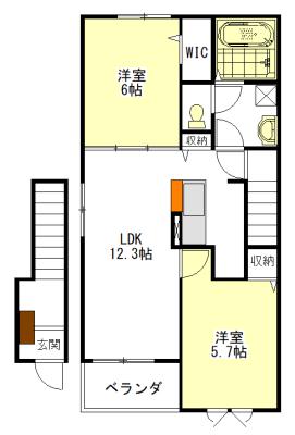 セシル 間取り図画像