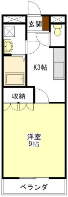 サクシード 間取り図画像