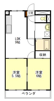 パレオシンセイⅢ 間取り図画像