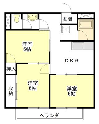 サンドリーム・ライフ 間取り図画像