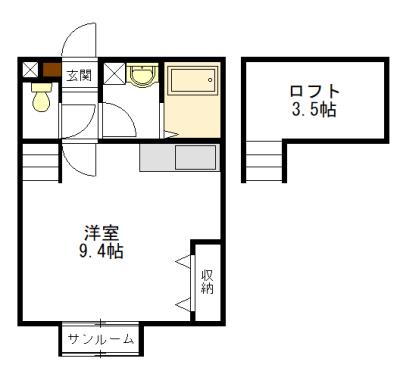 Chanter（シャンテ） 間取り図画像
