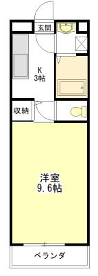幸マンション 間取り図画像