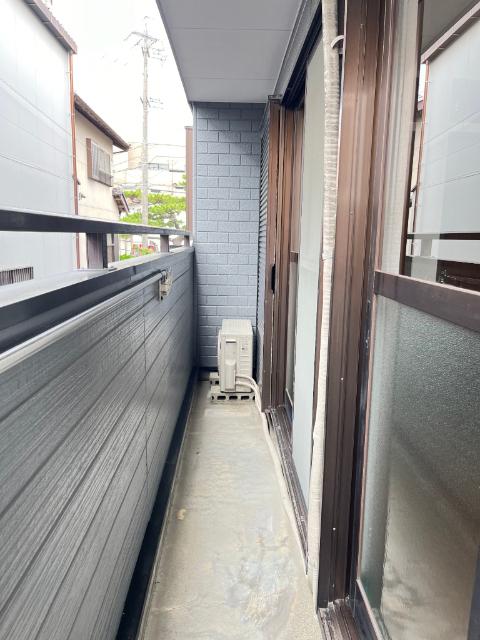 栗真ロイヤルハイツ　西 バルコニー