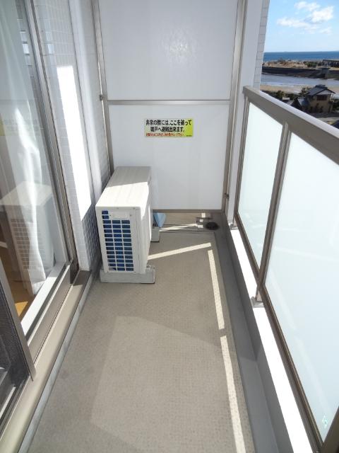 エイムオーエス島崎町マンション バルコニー