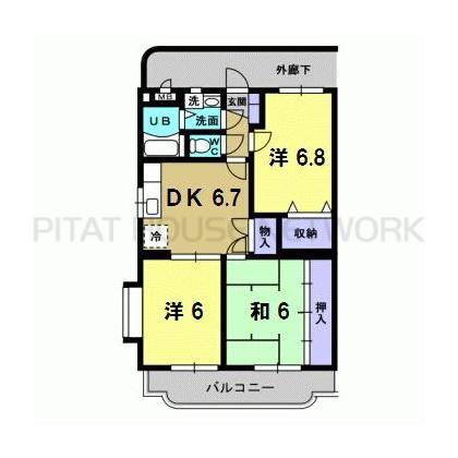  間取り図写真