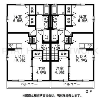  間取り図写真