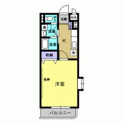 マチェール（101） 間取り図画像