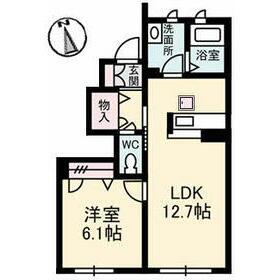 セレーナ A（101） 間取り図画像