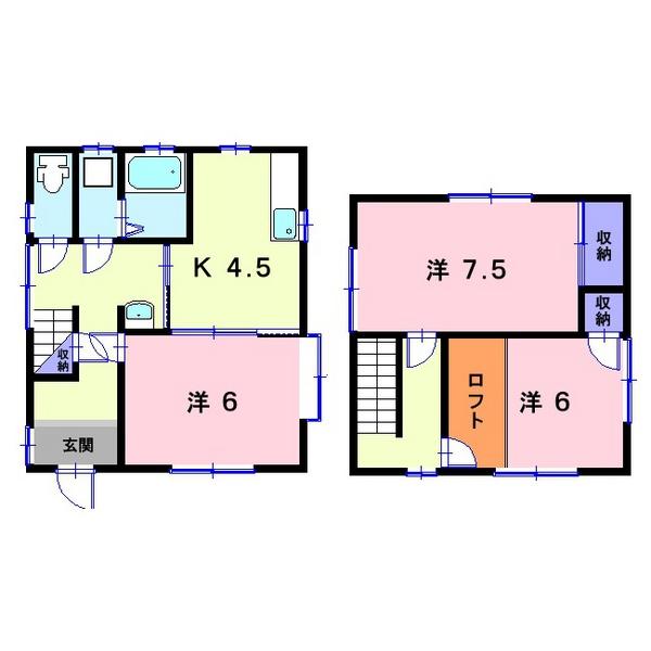  間取り図写真