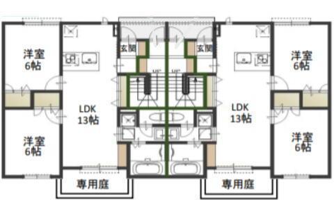  間取り図写真