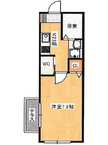 Ｅｓｈａｌｏｔ（101） 間取り図画像