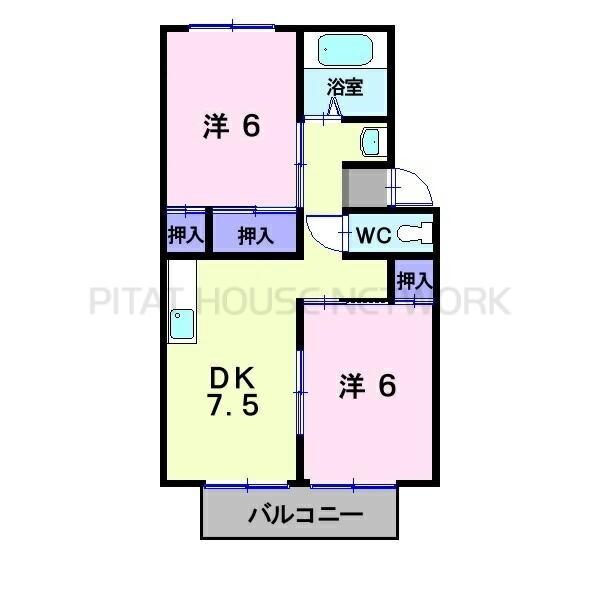 1階：専用庭付き