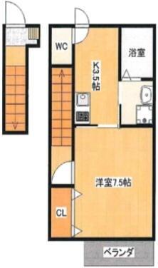 ＩＮＢＯＲＵ（201） 間取り図画像