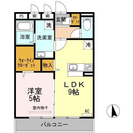 アースガーデンＳＯＪＡ（205） 間取り図画像