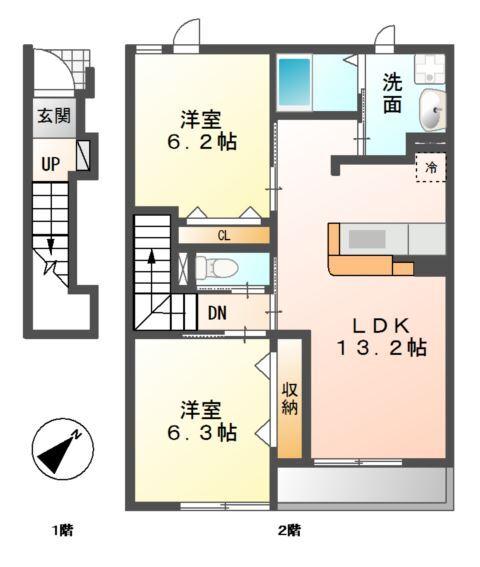 間取り図写真