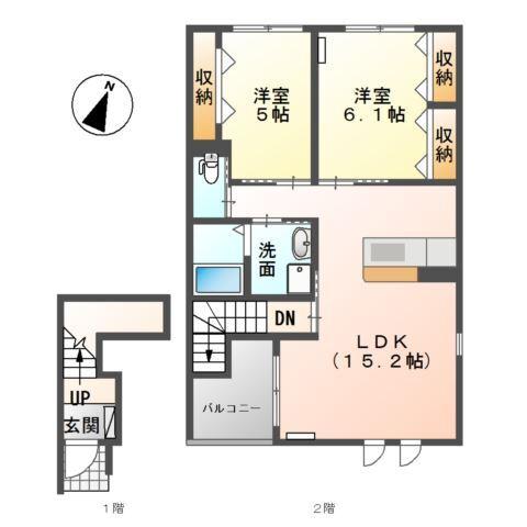 サンライズ・Ｙ 間取り図画像