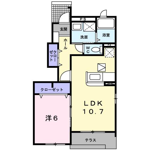 きぼう（101） 間取り図画像