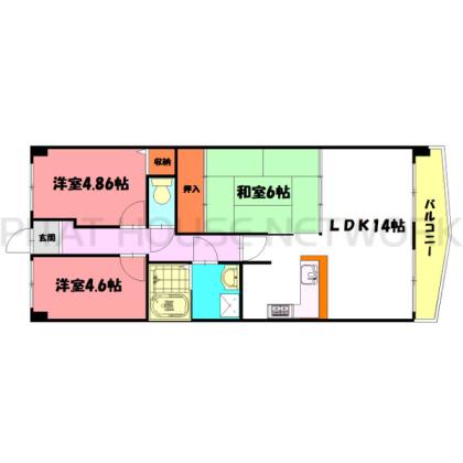  間取り図写真