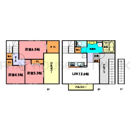  間取り図写真