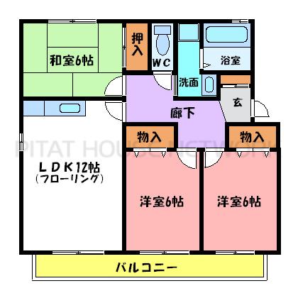 間取り図写真