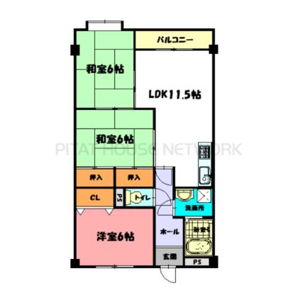  間取り図写真