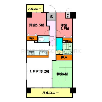  間取り図写真