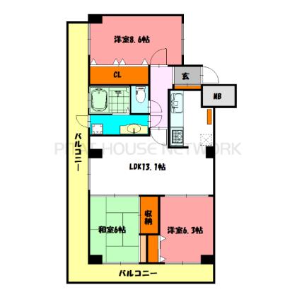  間取り図写真