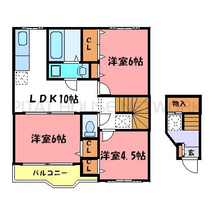  間取り図写真