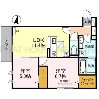  間取り図写真