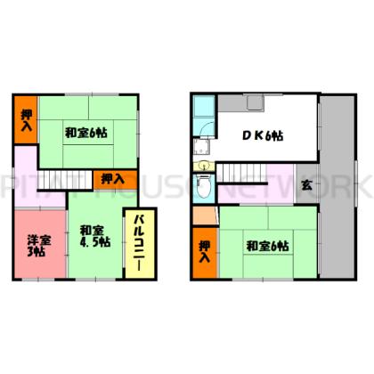 間取り図写真
