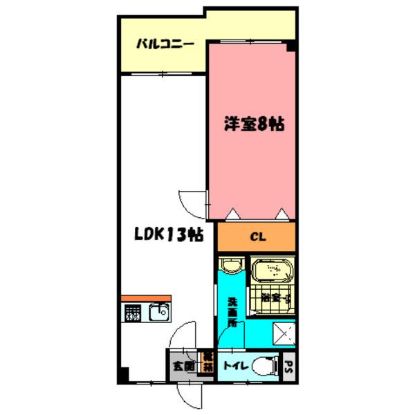 パレスタジオ 間取り図画像