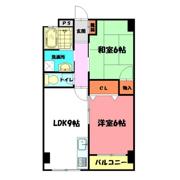 リノスタイル西明石 間取り図画像
