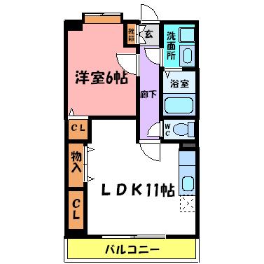 パストラルメゾングラン 間取り図画像