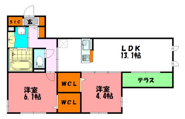  間取り図写真