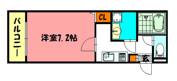 ジーメゾン大久保 間取り図画像