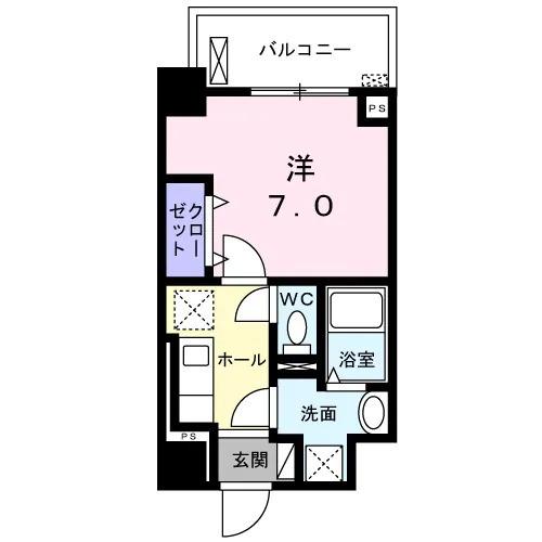フリーデ明石駅前 間取り図画像