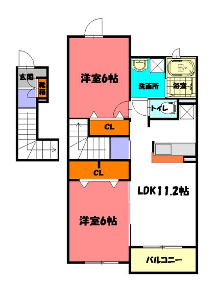 ミーテクルル 間取り図画像